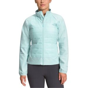 The North Face Shelter Cove Hybrid Jacket in Skylight Blue